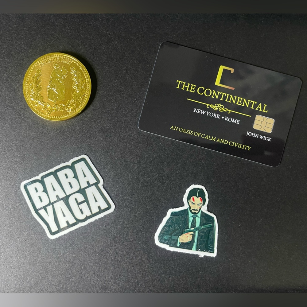 John Wick Novelty Items